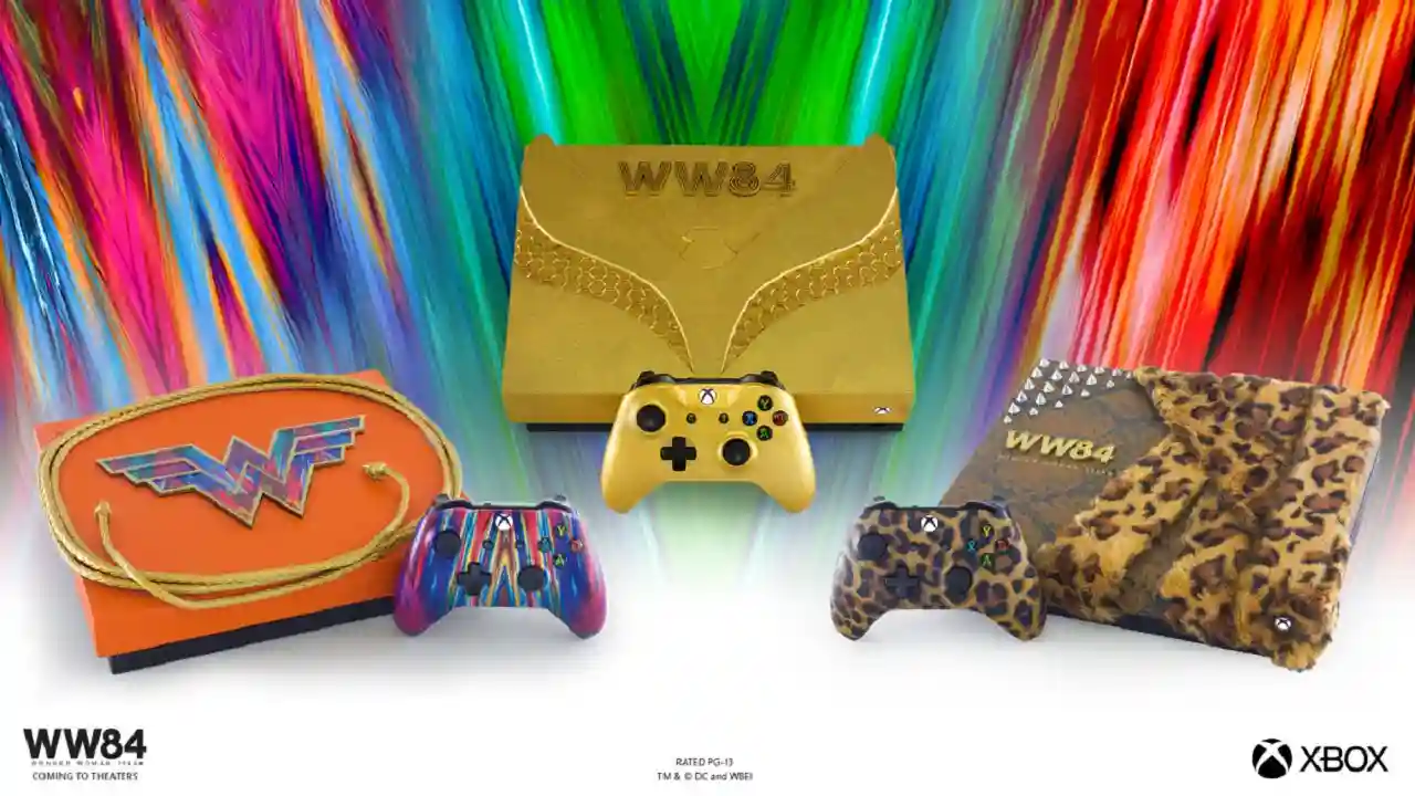 Xbox One X Collaborates With Wonder Woman 1984 For New Designs