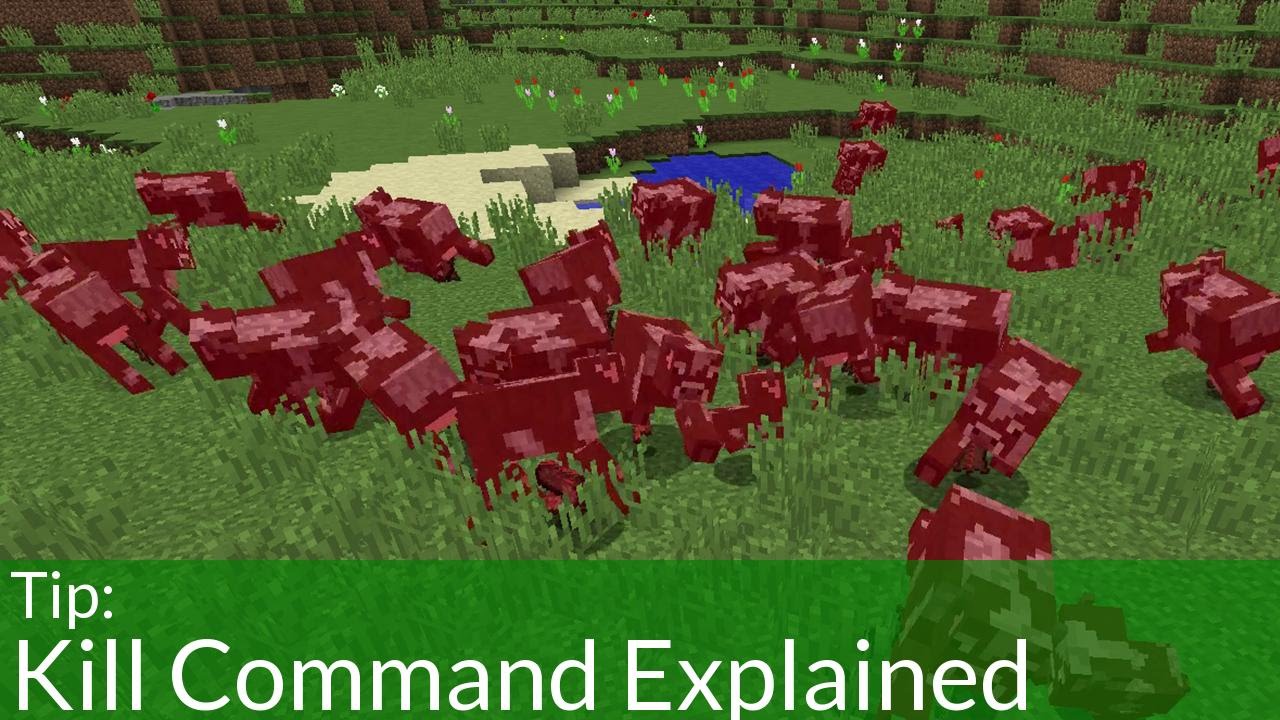 commands to kill all mobs in minecraft