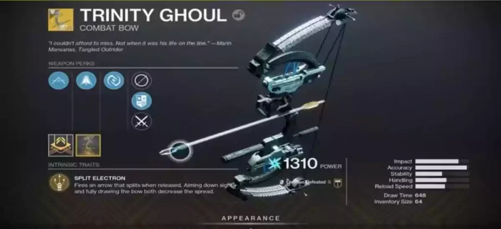 Trinity Ghoul quest