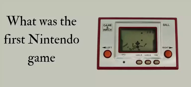 What was the first Nintendo game