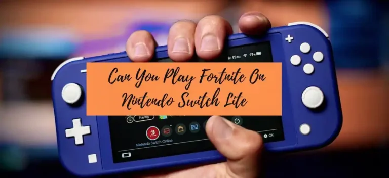 Can You Play Fortnite On Nintendo Switch Lite