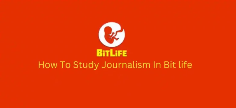 How to study journalism in bitlife