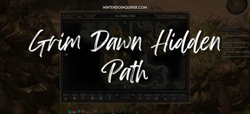 grim dawn hidden path