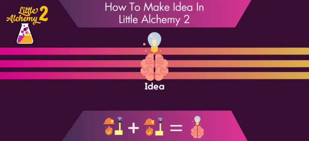 How To Make A Idea In Little Alchemy 2