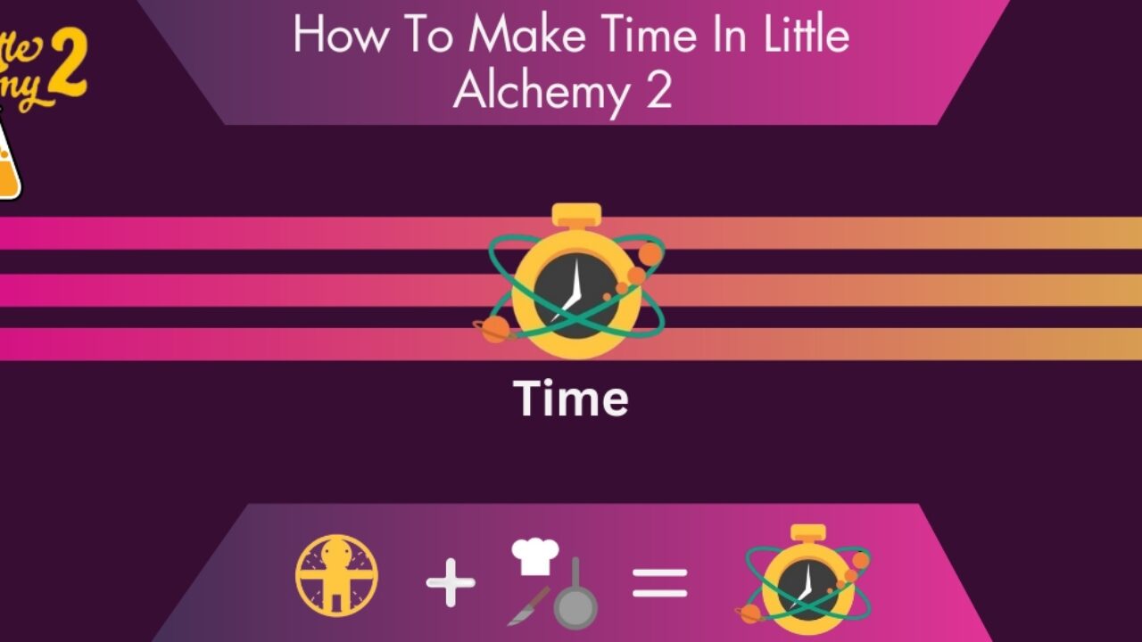 How to make TIME in Little Alchemy 2 Complete Solution 