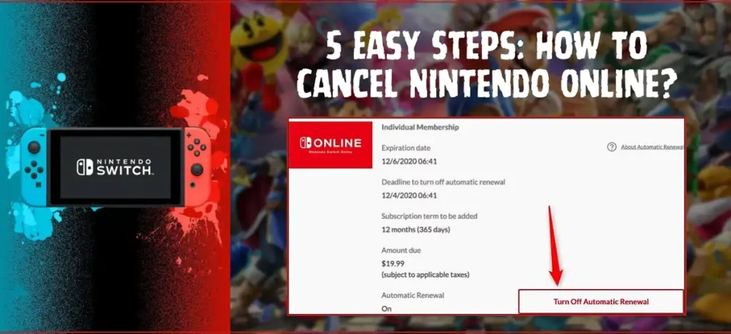 How To Cancel Your Nintendo Online