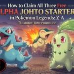 How to Claim All Three Free Alpha Johto Starters in Pokémon Legends: Z-A (Limited-Time Promotion)