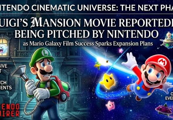 Luigi's Mansion Movie Reportedly Being Pitched by Nintendo