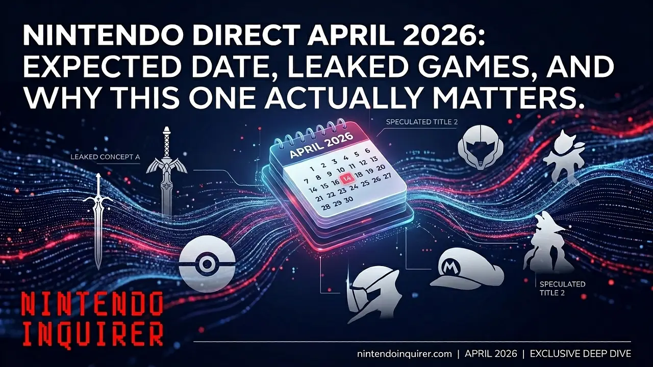 Nintendo Direct April 2026: Expected Date, Leaked Games, and Why This One Actually Matters