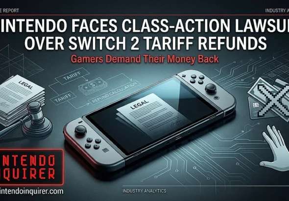 Nintendo Faces Class-Action Lawsuit Over Switch 2 Tariff Refunds: Gamers Demand Their Money Back