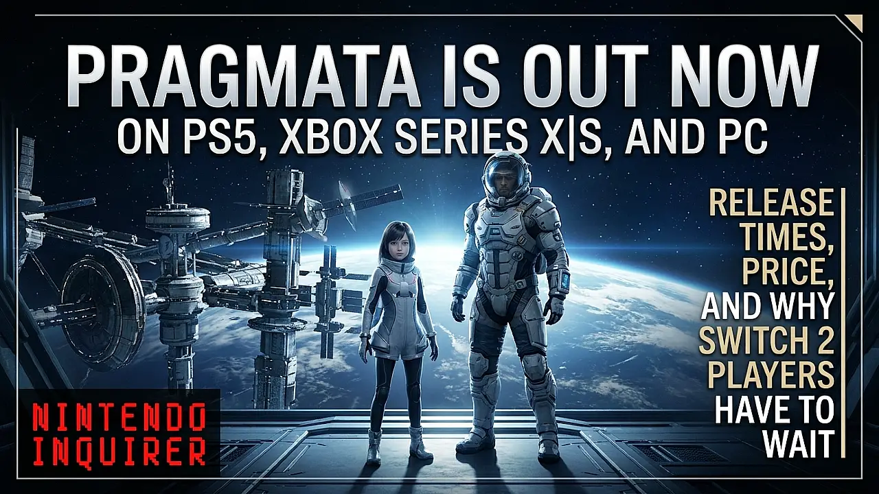 PRAGMATA is Out Now on PS5, Xbox, and PC: Release Times, Price, and Why Switch 2 Players Have to Wait