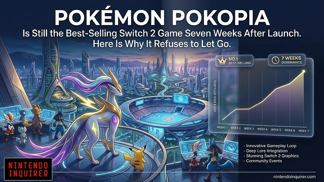 Pokémon Pokopia Is Still the Best-Selling Switch 2 Game Seven Weeks After Launch. Here Is Why It Refuses to Let Go