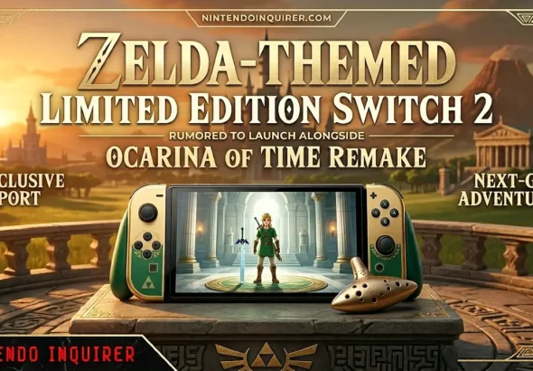 Zelda-Themed Limited Edition Switch 2 Rumored to Launch Alongside Ocarina of Time Remake