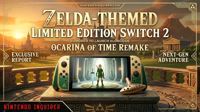 Zelda-Themed Limited Edition Switch 2 Rumored to Launch Alongside Ocarina of Time Remake