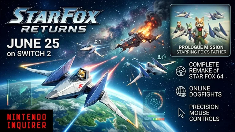 Star Fox Returns June 25 on Switch 2
