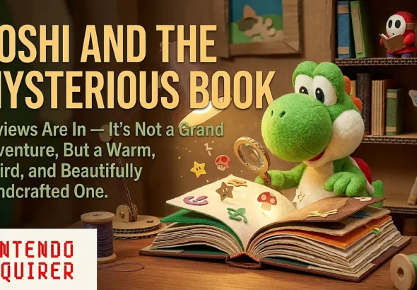 Yoshi and the Mysterious Book Reviews Are In — It's Not a Grand Adventure, But a Warm, Weird, and Beautifully Handcrafted One