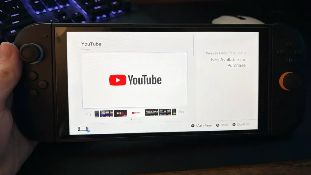 ban on a YouTube workaround on the Nintendo Switch 2